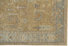 Feizy Carrington 6501F Gold/Gray Area Rug Corner Image