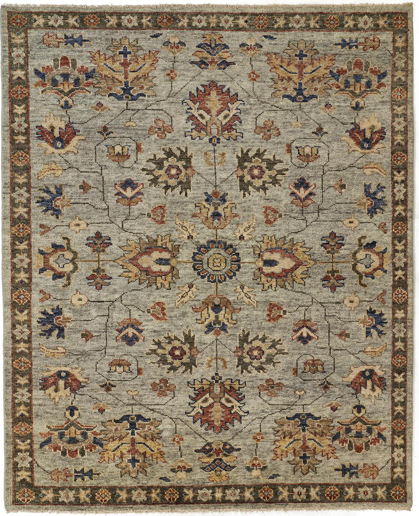 Feizy Carrington 6503F Gray/Gold Area Rug main image