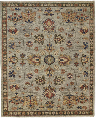 Feizy Carrington 6503F Gray/Gold Area Rug main image