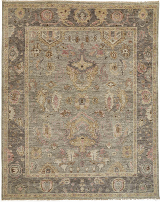 Feizy Carrington 6504F Gray/Gold Area Rug main image