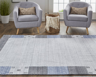 Feizy Legacy 6575F Blue/Gray Area Rug Lifestyle Image