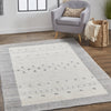 Feizy Legacy 6577F Beige/Gray Area Rug Lifestyle Room Scene Image