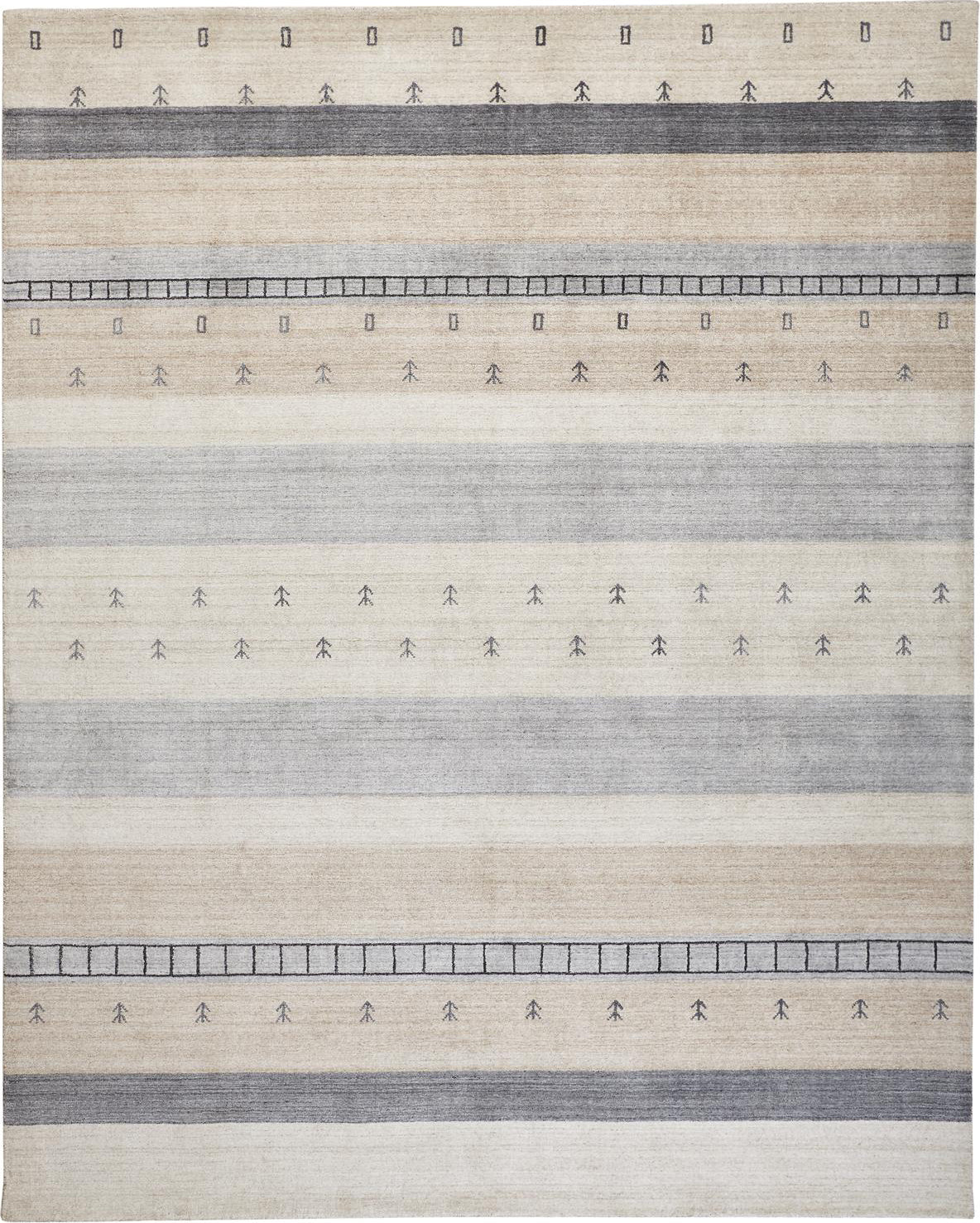 Feizy Legacy 6578F Beige/Gray Area Rug main image