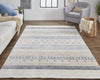 Feizy Legacy 6578F Beige/Gray Area Rug Lifestyle Image Feature