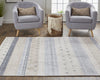 Feizy Legacy 6578F Beige/Gray Area Rug Lifestyle Room Scene Image