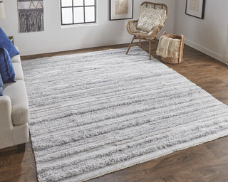 Feizy Alden 8637F Gray Area Rug Lifestyle Image