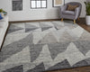 Feizy Alford 6910F Gray Area Rug Lifestyle Image
