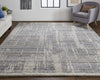 Feizy Alford 6920F Gray/Multi Area Rug Lifestyle Image Feature