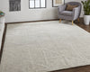 Feizy Alford 6921F Ivory/Beige Area Rug Lifestyle Image