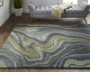 Feizy Amira 8631F Blue/Green Area Rug Lifestyle Image