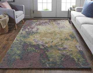 Feizy Amira 8633F Purple/Green Area Rug Lifestyle Image