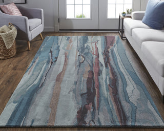 Feizy Amira 8634F Teal Multi Area Rug Lifestyle Image