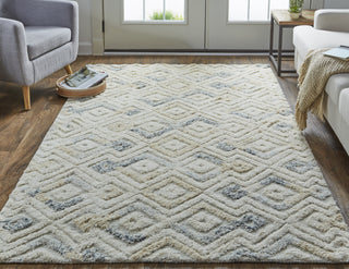 Feizy Anica 8004F Ivory/Blue Area Rug Lifestyle Image