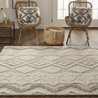 Feizy Anica 8006F Gray Area Rug Lifestyle Image