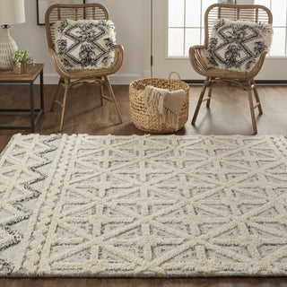 Feizy Anica 8007F Blue/Ivory Area Rug Lifestyle Image