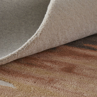 Feizy Anya 8883F Rust/Brown Area Rug Detail Image