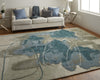 Feizy Anya 8885F Blue/Green Area Rug Lifestyle Image