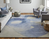 Feizy Anya 8887F Blue Area Rug Lifestyle Image Feature