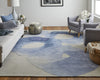 Feizy Anya 8887F Blue Area Rug Lifestyle Image Feature