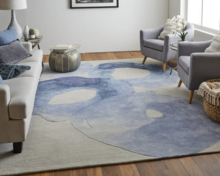 Feizy Anya 8887F Blue Area Rug Lifestyle Image