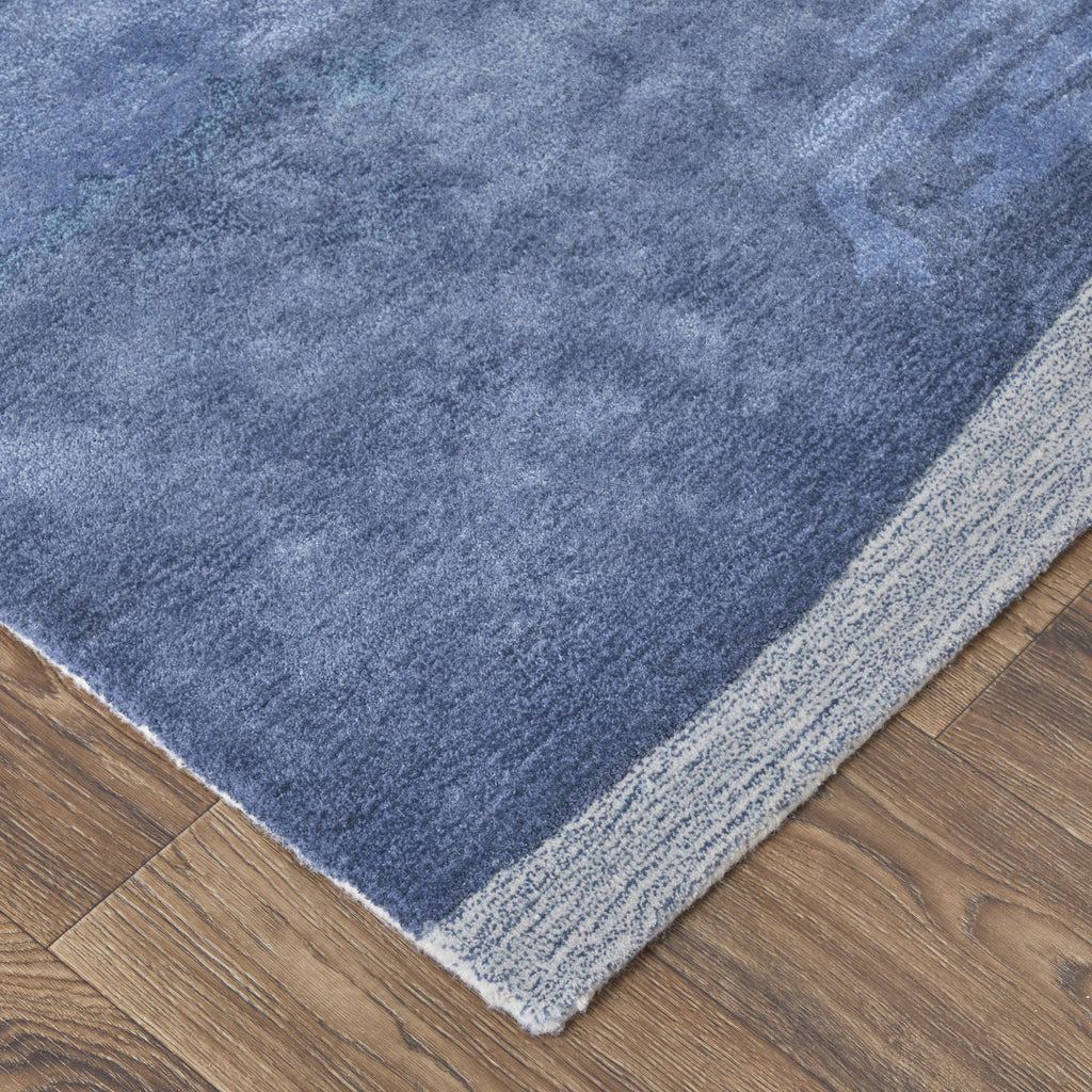 Feizy Anya 8921F Blue/Ivory Area Rug Lifestyle Image Feature