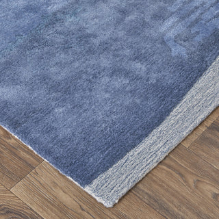 Feizy Anya 8921F Blue/Ivory Area Rug Lifestyle Image Feature