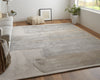 Feizy Anya 8921F Gray/Ivory Area Rug Lifestyle Image