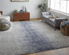 Feizy Astra 39L2F Ivory/Blue Area Rug Lifestyle Image Feature