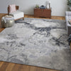 Feizy Astra 39L3F Gray/Beige Area Rug Lifestyle Image