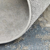 Feizy Astra 39L3F Gray/Blue Area Rug Detail Image