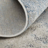 Feizy Astra 39L4F Gray/Navy Area Rug Detail Image