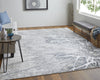 Feizy Astra 39L5F Gray/Silver Area Rug Lifestyle Image Feature