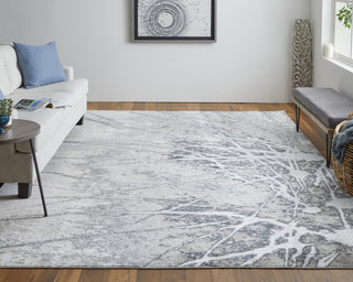 Feizy Astra 39L5F Gray/Silver Area Rug Lifestyle Image