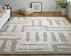 Feizy Ashby 8909F Ivory/Gray Area Rug Lifestyle Image Feature