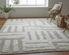 Feizy Ashby 8909F Ivory/Gray Area Rug Lifestyle Image