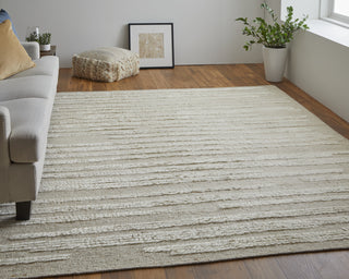 Feizy Ashby 8910F Ivory/Beige Area Rug Lifestyle Image