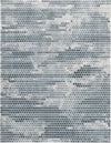 Feizy Atwell 3171F Teal/Teal Area Rug main image