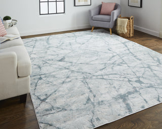 Feizy Atwell 3282F Teal/Gray Area Rug Lifestyle Image Feature