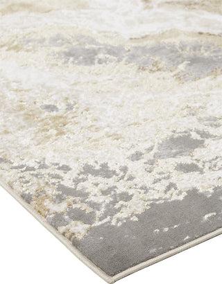 Feizy Aura 3563F Beige/Gray Area Rug Lifestyle Image