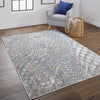 Feizy Azure 3403F Blue/Silver Area Rug Lifestyle Image