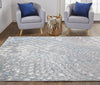 Feizy Azure 3403F Blue/Silver Area Rug Lifestyle Image
