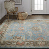 Feizy Beall 6710F Blue/Brown Area Rug Lifestyle Image