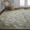 Feizy Beall 6714F Gray/Pink Area Rug Lifestyle Image