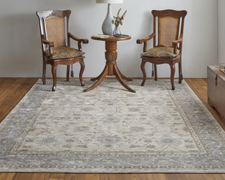 Feizy Celene 39KVF Beige/Gray Area Rug Lifestyle Image