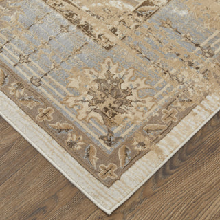 Feizy Celene 39KWF Beige/Gray Area Rug Lifestyle Image