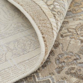 Feizy Celene 39KXF Beige/Gray Area Rug Detail Image