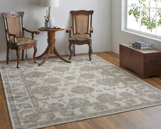 Feizy Celene 39KZF Beige/Gray Area Rug Lifestyle Image Feature