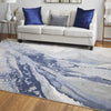 Feizy Clio 39K2F Blue/Beige Area Rug Lifestyle Image