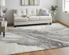 Feizy Clio 39K2F Gray/Multi Area Rug Lifestyle Image Feature