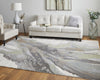 Feizy Clio 39K2F Gray/Multi Area Rug Lifestyle Image